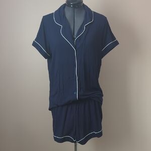 Nordstrom Dark Blue Women's Pajama Set